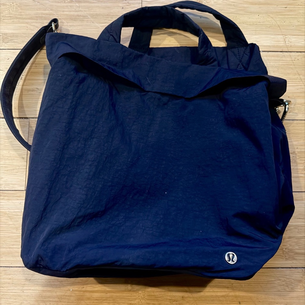 Lullulemon black Men’s or women’s Tote Bag - Minimal Canvas Carryall